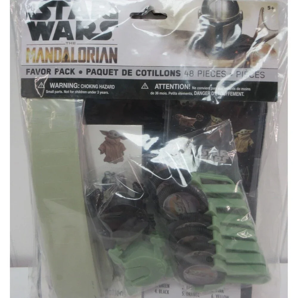 Star Wars the Mandalorian The Child Baby Yoda Birthday Party Favor Kit 48pcs New